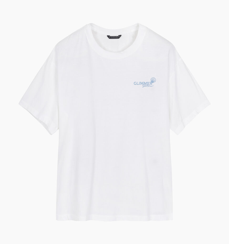 T-SHIRT - sisley k short sleeve t-shirt - Creamy White | Sisley K image number 1